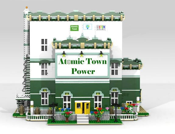 Atomic Town Power Front View