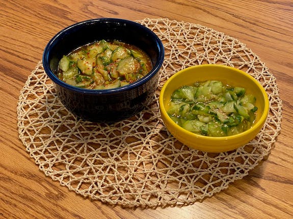 Korean Cucumber Salad