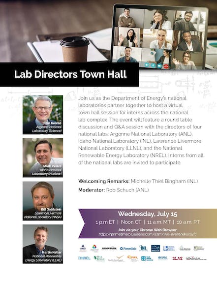 University Partnerships Lab Directors Town Hall r