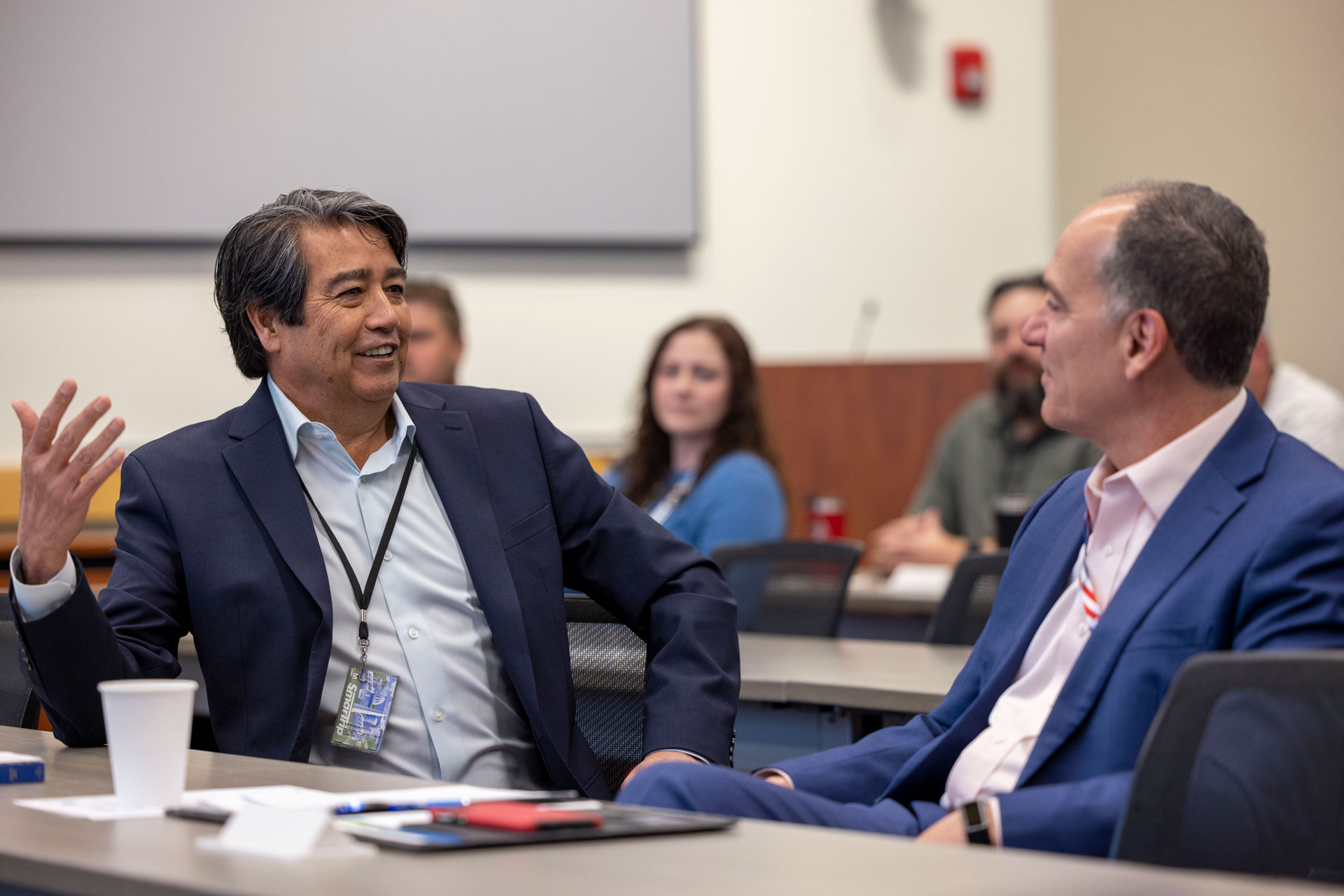 Assistant Secretary Gene Rodrigues and INL Laboratory Director John Wagner