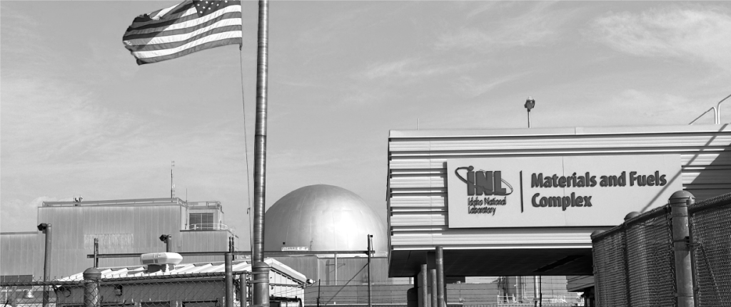 Gateway to innovation: MFC’s entrance welcomes pioneers – marking the threshold of nuclear discovery.