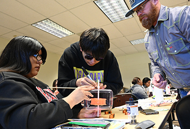 Tribal students attend Hydro School