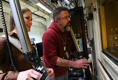 Miss America tours INL