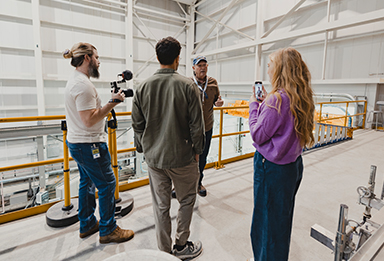 Top influencers tour INL facilities