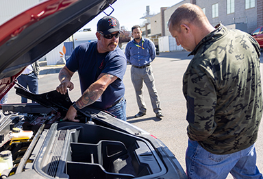 Experts train fire departments on EV fires