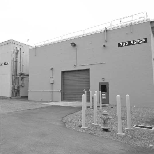 The Space and Security Power Systems Facility (SSPSF) was built to assemble radioisotope power sources for space and security missions.