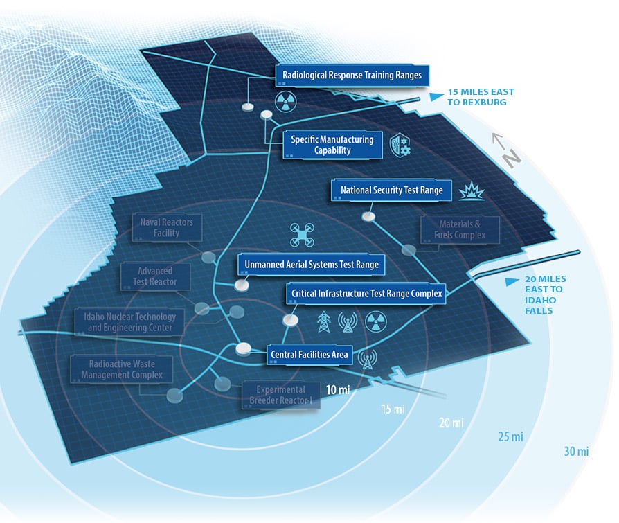 NHS Map – Blue 3D – Left