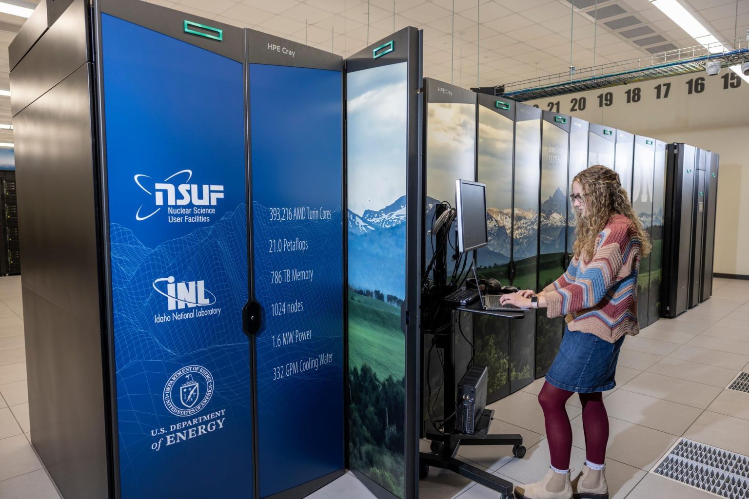 Supercomputing Lab Expanding capabilities: New supercomputer Teton quadruples INL ...