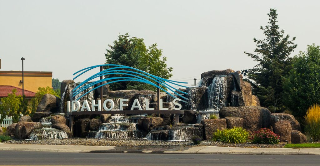 Idaho Falls sign