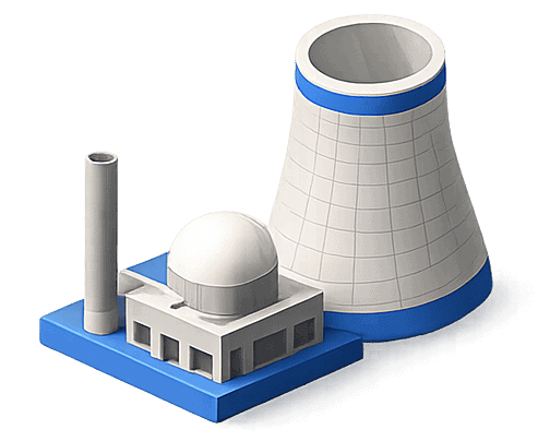 traditional nuclear reactor