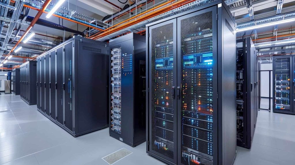 server room inside data center