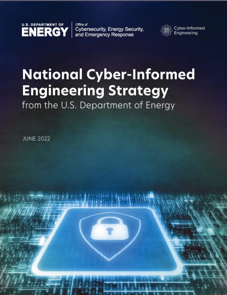 Publication on Cyber-informed science and engineering to protect infrastructure.