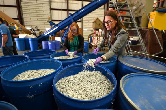 Researchers in the Biomass Feedstock National User Facility