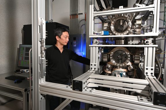 The permeation experiment for asymmetric surfaces developed at INL will utilize advanced surface characterization techniques to help understand material evolution in membranes for plasma exhaust processing in magnetic fusion experiments.